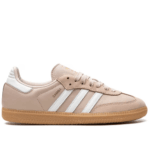 CDG Adidas Samba Wonder Taupe - Image 3