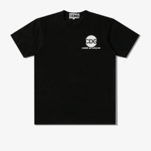 CDG Circular Logo T-Shirt Black