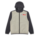 CDG K-Way Zip Jacket Beige