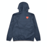 CDG K-Way Zip Jacket Navy - Image 2