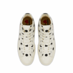 CDG Play Converse Polka Dot Red Heart Chuck Taylor All Star ’70 High Sneakers - Image 2