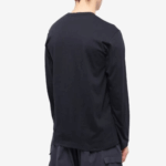 Comme Des Garçons Shirt Long Sleeve Forever Tee (Black) - Image 3