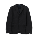 Cdg Crushed Jacket with Wide Lapel