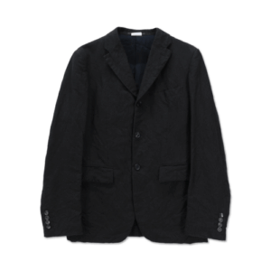 Cdg Crushed Jacket with Wide Lapel