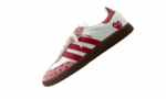 Comme des Garçons x Adidas Samba Sneakers Strawberry