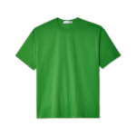 Cdg Oversized Neck Logo T-Shirt Green