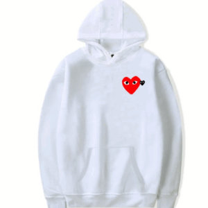 COMME des GARCONS Double Hearts Hoodie